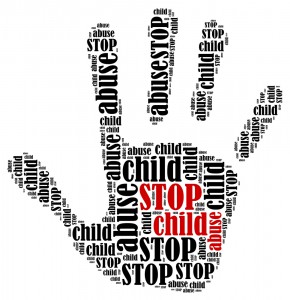 hand print stop abuse blocks